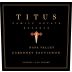 Titus Reserve Cabernet Sauvignon 2017 Front Label