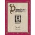 Damiani Wine Cellars Syrah 2011 Front Label