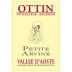 Ottin Vini Petite Arvine 2018 Front Label