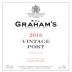 Graham's Vintage Port 2016 Front Label