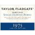 Taylor Fladgate Very Old Single Harvest Port (1 Bottle in OWC) 1975 Front Label