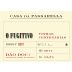 Casa da Passarella O Fugitivo Centenaria 2017 Front Label