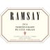 Ramsay Petite Sirah 2016 Front Label