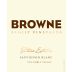 Browne Family Vineyards Bitner Estate Sauvignon Blanc 2018 Front Label