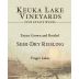 Keuka Lake Vineyards Semi Dry Riesling 2014 Front Label