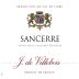 J. de Villebois Sancerre Rouge 2017 Front Label