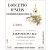 Piero Benevelli La Costa Dolcetto d'Alba 2020 Front Label