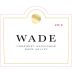 Wade Cellars Cabernet Sauvignon 2012 Front Label