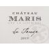 Chateau Maris La Touge 2019 Front Label