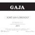 Gaja Sori San Lorenzo 2014 Front Label