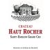 Chateau Haut Rocher 2020 Front Label