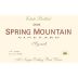 Spring Mountain Vineyard Syrah 2004 Front Label