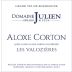 Domaine Julien Aloxe-Corton Les Valozieres 2020 Front Label