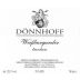Donnhoff Nahe Weissburgunder Trocken 2018 Front Label