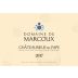 Domaine de Marcoux Chateauneuf-du-Pape 2017 Front Label