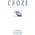 Croze Rutherford Cabernet Sauvignon 2016 Front Label