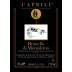 Caprili Brunello di Montalcino 2018 Front Label