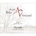 Agate Ridge Vineyard Syrah 2007 Front Label