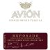 Avion Reposado Single Origin Small Batch Highlands Agave Tequila Front Label