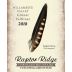 Raptor Ridge Estate Gruner Veltliner 2018 Front Label