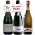 Champagne Stunt Doubles Trio with Tasting Video Gift Product Image