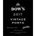 Dow's Vintage Port 2017 Front Label