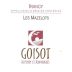 Domaine Goisot Irancy Les Mazelots 2018 Front Label