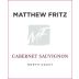 Matthew Fritz Cabernet Sauvignon 2017 Front Label