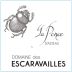 Domaine des Escaravailles Rasteau la Ponce 2023 Front Label
