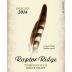 Raptor Ridge Tempranillo 2014 Front Label