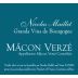 Nicolas Maillet Macon Verze 2018 Front Label