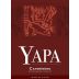 Yapa Carmenere 2016 Front Label