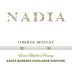Laetitia Nadia Orange Muscat 2016 Front Label