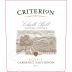 Criterion Reserve Chalk Hill Cabernet Sauvignon 2015 Front Label