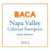 BACA Napa Valley Cabernet Sauvignon 2023 Front Label