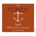 Foxen Williamson-Dore Vineyard Syrah 2021 Front Label