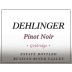 Dehlinger Goldridge Pinot Noir 2015 Front Label
