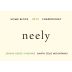 Neely Spring Ridge Vineyard Home Block Chardonnay 2015 Front Label