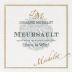 Domaine Michelot Meursault Sous la Velle 2017 Front Label