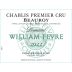 William Fevre Chablis Beauroy Premier Cru 2022 Front Label
