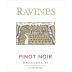 Ravines Pinot Noir 2022 Front Label