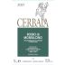 Cerbaia Rosso di Montalcino 2021 Front Label