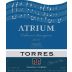 Familia Torres Atrium Cabernet Sauvignon 2007 Front Label