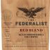 The Federalist Bourbon Barrel Aged Red Blend 2016 Front Label