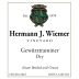 Hermann J. Wiemer Dry Gewurztraminer 2024 Front Label