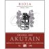 Bodega Akutain Crianza 2018 Front Label
