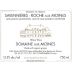 Domaine aux Moines Savennieres Roches aux Moines 2016 Front Label