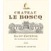 Chateau Le Boscq 2018 Front Label