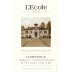 L'Ecole 41 Luminesce Seven Hills Vineyard 2020 Front Label