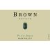 Brown Estate Petit Sirah 2014 Front Label